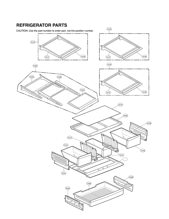 Refrigerator parts