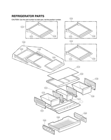 Refrigerator parts