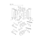 LG LMX28988ST/06 door parts diagram