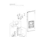 LG LMX28988ST/06 dispenser parts diagram