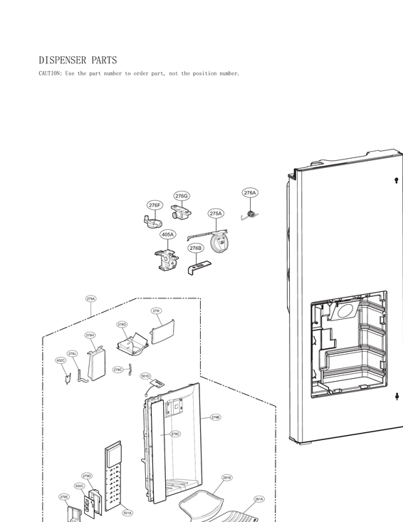 Dispenser parts