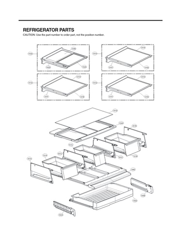 Refrigerator parts