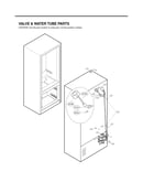 Valve & water tube parts