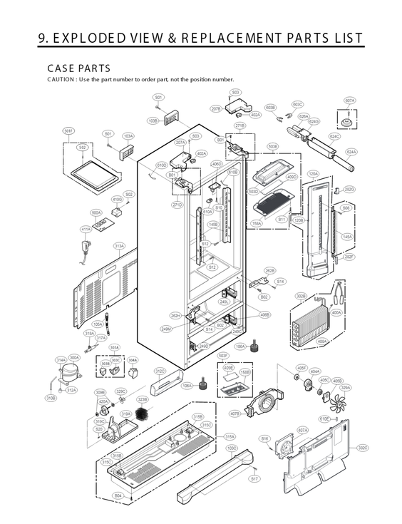 CASE PARTS