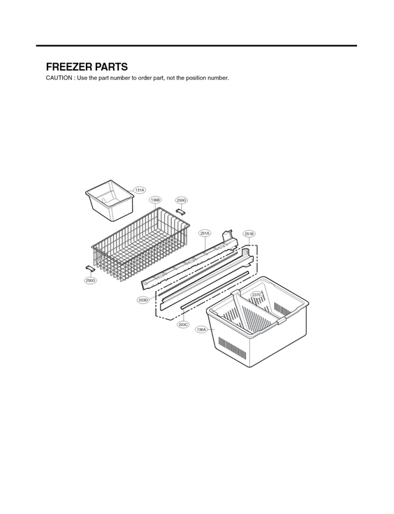 FREEZER PARTS