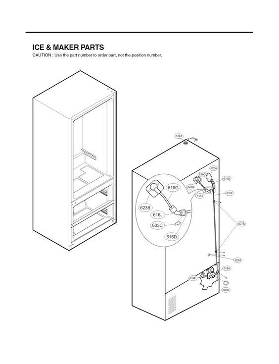 ICE MAKER PARTS