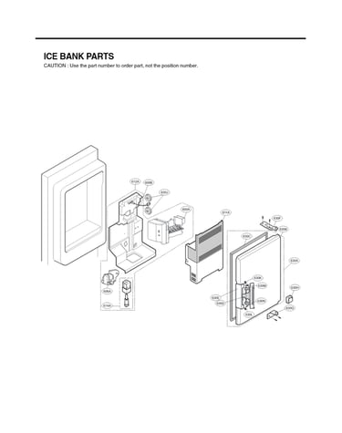 Ice bank parts
