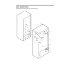 LG LMX28987ST/01 ice & water parts diagram
