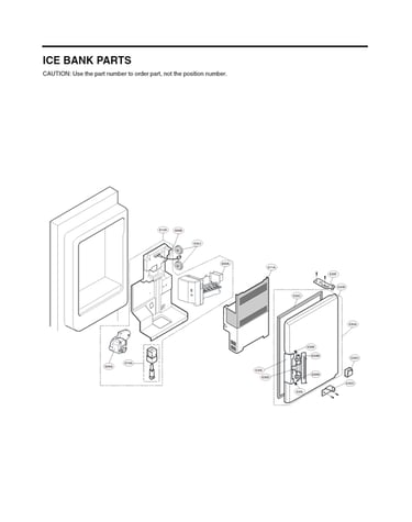 Ice bank parts