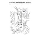 LG LMX28987ST/02 case parts diagram