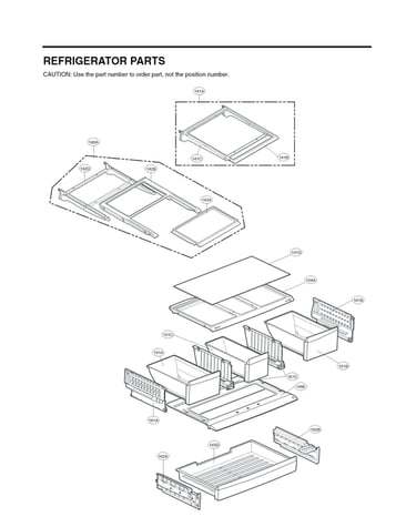 Refrigerator parts