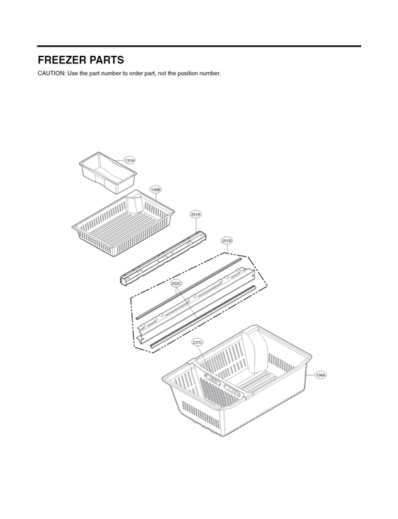 FREEZER PARTS