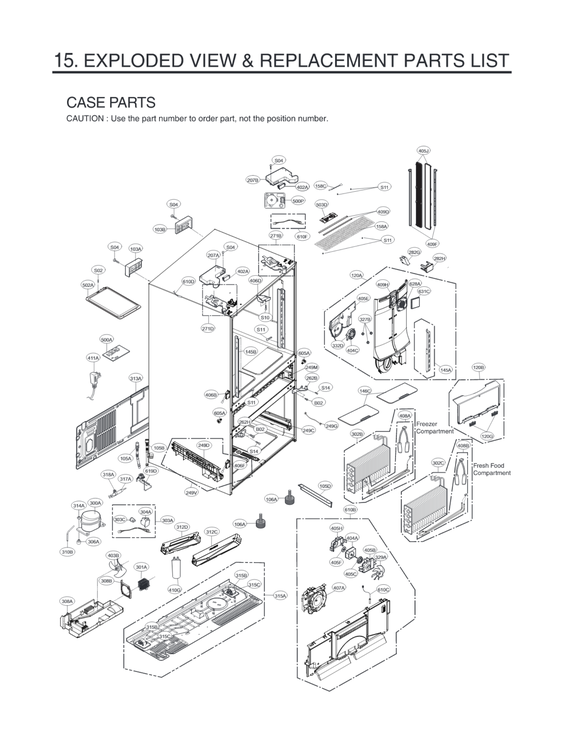 Case parts
