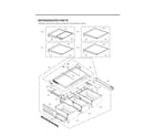 LG LMXS30786S/00 refrigerator parts diagram
