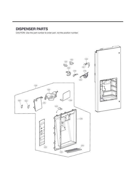 Dispenser parts