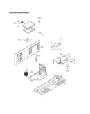 Machine compartment parts