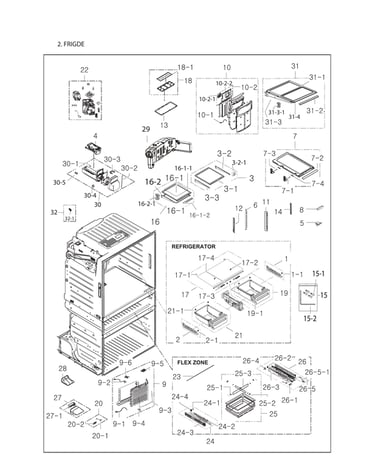 Refrigerator parts