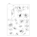 Samsung RF265BEAESR/AA-01 refrigerator parts diagram