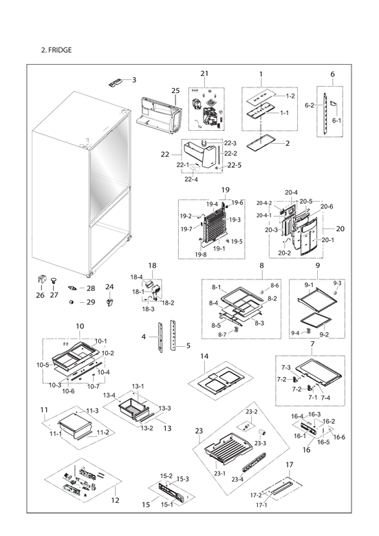 Refrigerator parts