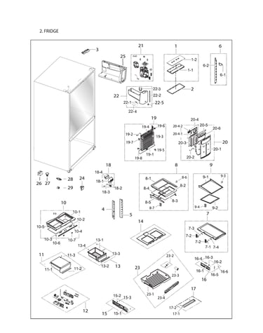 Refrigerator parts