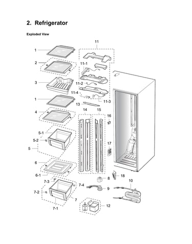 Refrigerator parts
