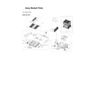 Samsung DW80R9950QN/AA-00 basket parts assy diagram