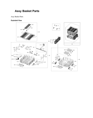 Basket parts assy