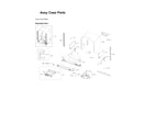 Samsung DW80R9950QN/AA-00 case parts assy diagram