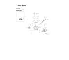 Samsung DW80R9950QN/AA-00 sump assy diagram