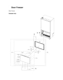 Freezer door parts