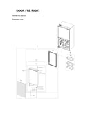 Right freezer door