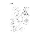 Samsung RF29BB820012/AA-00 refrigerator parts diagram