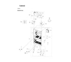 Samsung RF30BB6200AP/AA-00 cabinet parts diagram