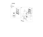 Samsung RF23BB8900AC/AA-00 cycle parts diagram