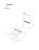 Mid door parts