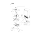 Samsung RF29BB89008M/AA-00 freezer parts diagram