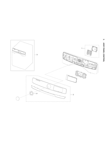 Control panel assy