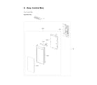 Samsung ME11A7510DG/AA-00 control box assy diagram
