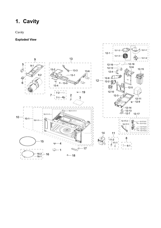 Cavity assy