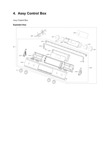 Control box assy