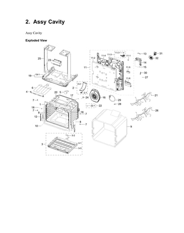 Cavity assy