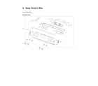 Samsung NE63B8611SG/AA-00 control box assy diagram