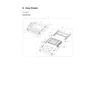 Samsung NE63B8611SG/AA-00 drawer assy diagram