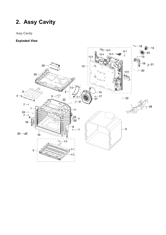 Cavity assy
