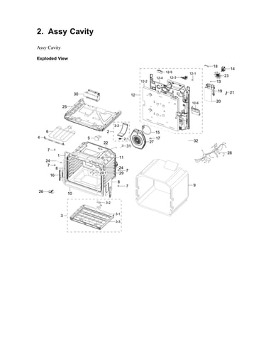 Cavity assy