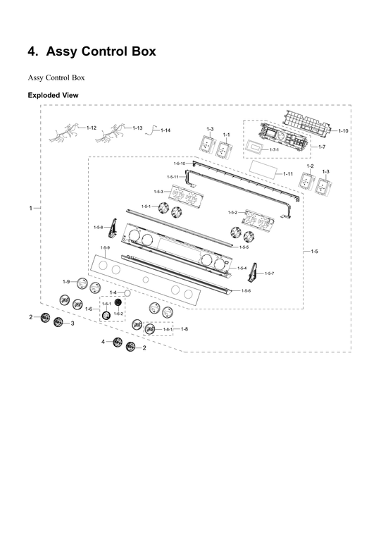 Control box assy