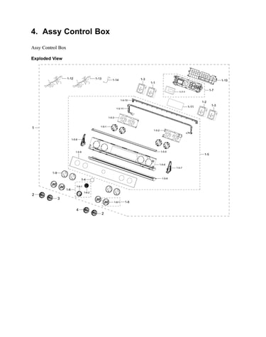 Control box assy
