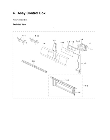 Control box assy
