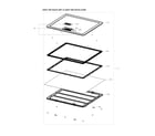Samsung DVG60M9900V/A3-01 die rack dry & dir rack case assy diagram