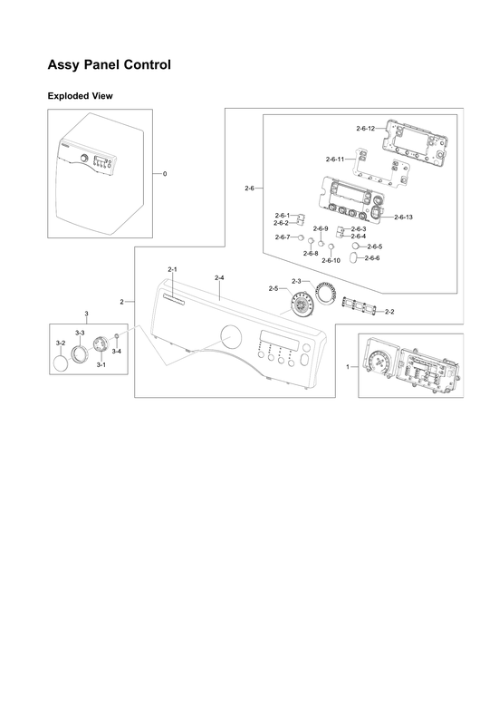 Control panel assy